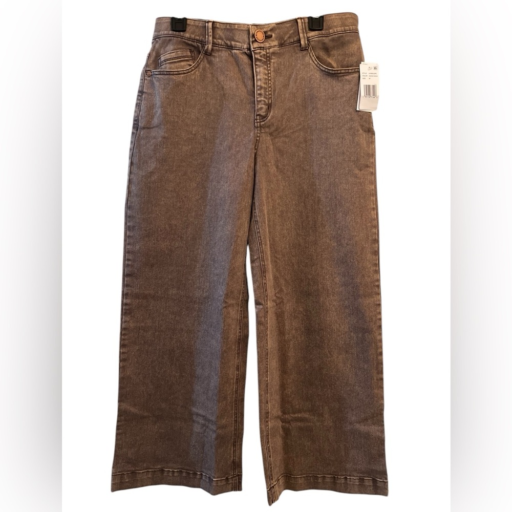Wit & Wisdom Washed Mocha Wide Jeans - Picture 7 of 12
